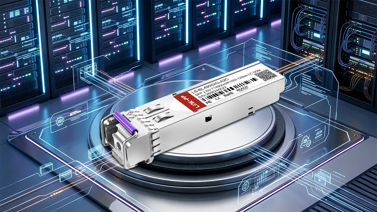 LINK-PP مواصفات وحدة SFP بتردد 2.5 جيجاهرتز LS-BL49552G-A2C