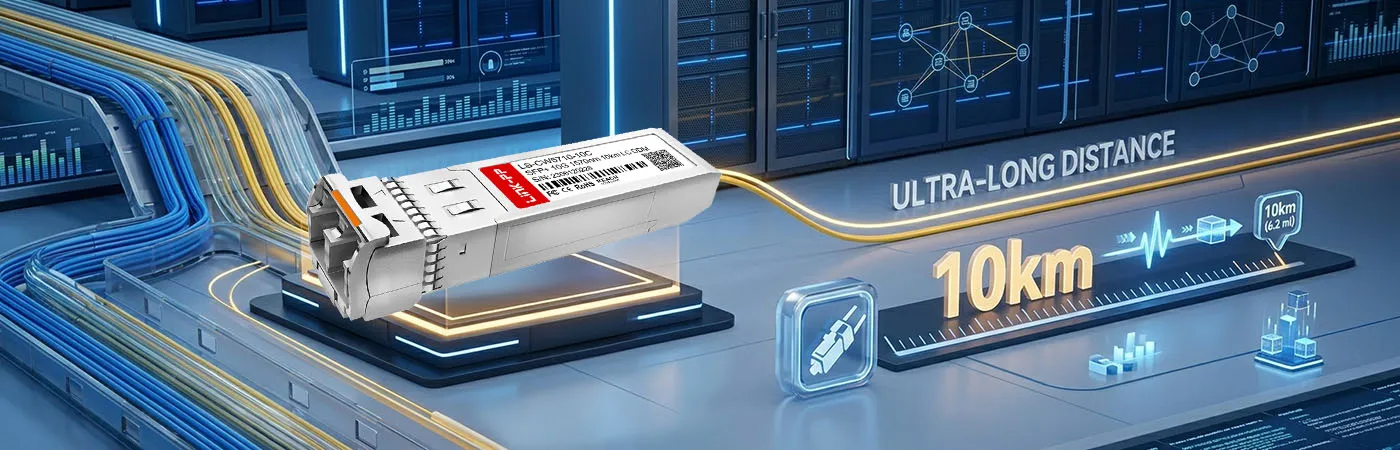 CWDM-SFP10G-10M Module Supporting 10km Transmission