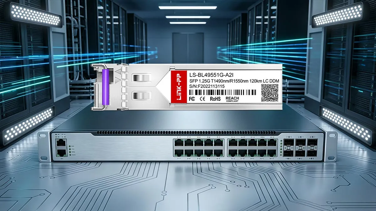 LINK-PP LS-BL49551G-A2I 1G BiDi SFP 광 모듈