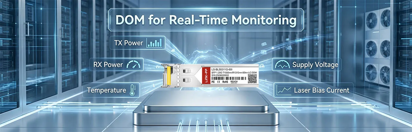 Módulo LS-BL55311G-60I com DOM para monitoramento em tempo real