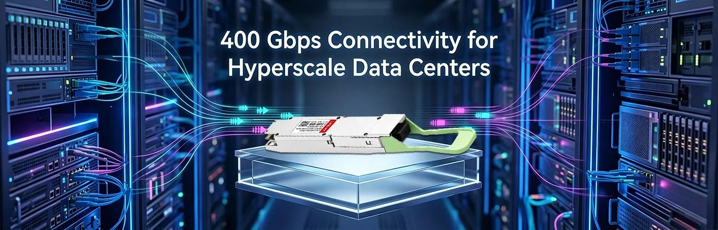 LQ-CW400-FR4C 400 Gbps Connectivity for Hyperscale Data Centers