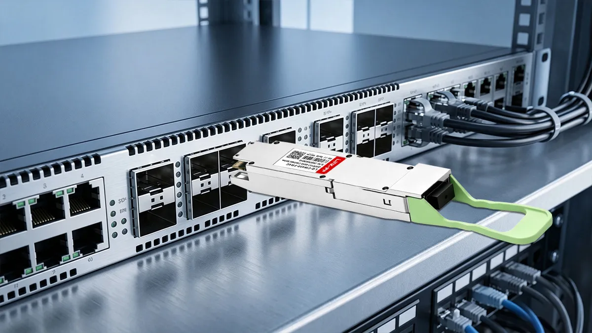FS QSFP112-FR4-400G Compatible LINK-PP 400G QSFP112 Usage Demonstration