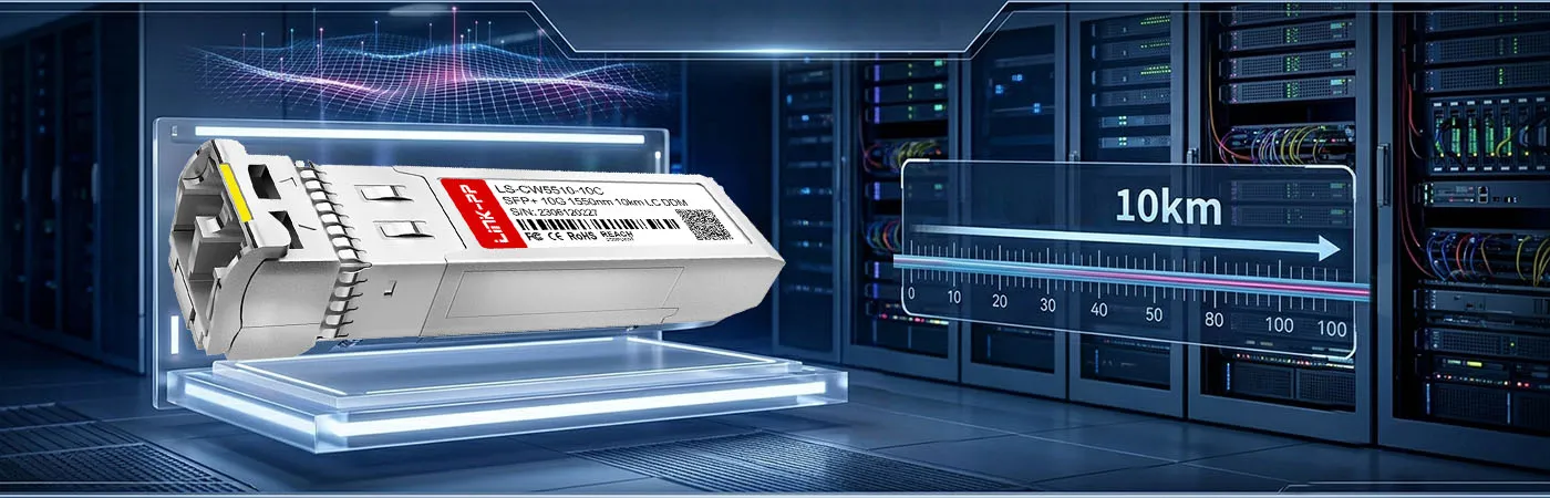 CWDM-SFP10G-10M Module Supporting 10km Transmission