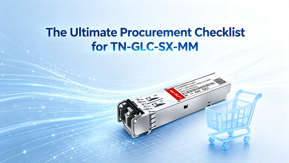 The Ultimate Procurement Checklist for TN-GLC-SX-MM