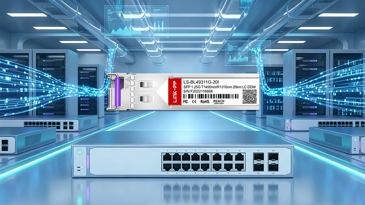 LINK-PP LS-BL49311G-20I 1G BiDi SFP 광 모듈