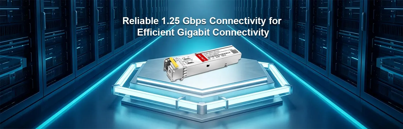 UACC-OM-SM-1G-S：効率的なギガビット接続を実現する信頼性の高い1.25Gbps接続