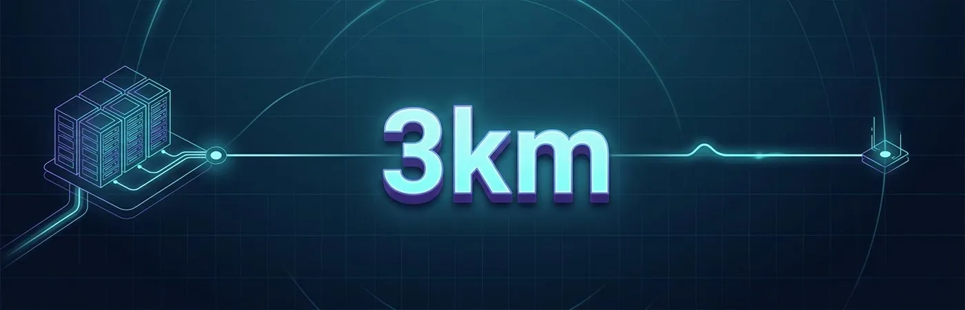 UACC-OM-SM-1G-Sモジュール（3km伝送対応）