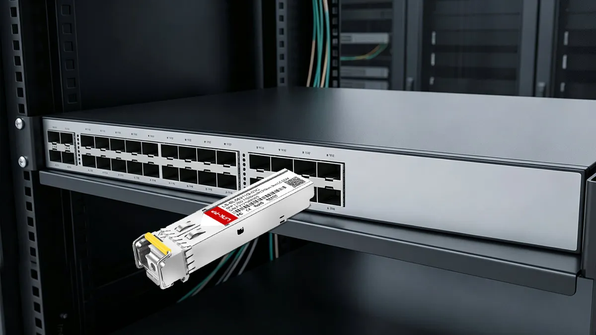 LINK-PP LS-BL55311G-03C 1G BiDi SFP Usage Demonstration