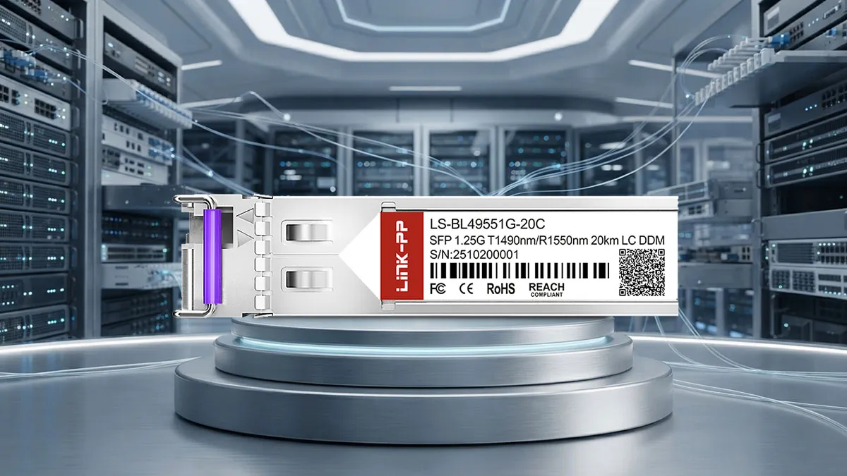 LINK-PP Προδιαγραφές LS-BL49551G-20C 1G BiDi SFP