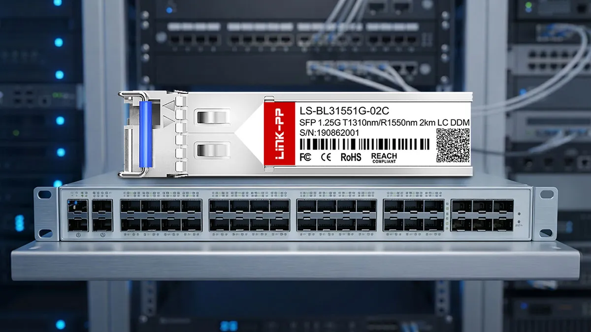 LINK-PP LS-BL31551G-02C 1.25G BiDi SFP 광 모듈