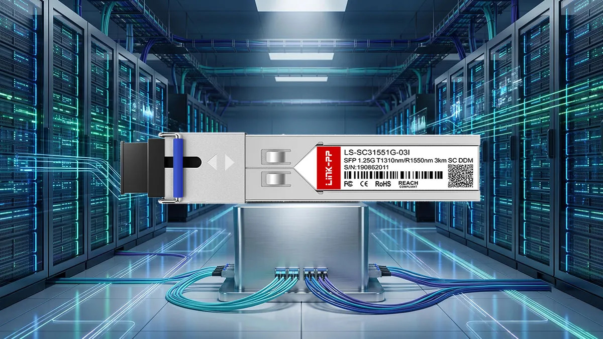 LINK-PP Specifiche del modulo SFP BiDi 1G LS-SC31551G-03I