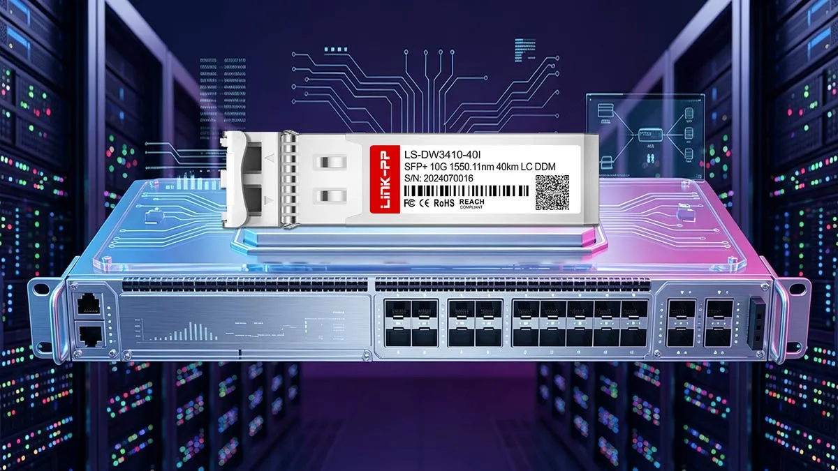 Cisco DWDM-SFP10G-50.12-I Compatible LINK-PP 10G SFP+ Optical Module