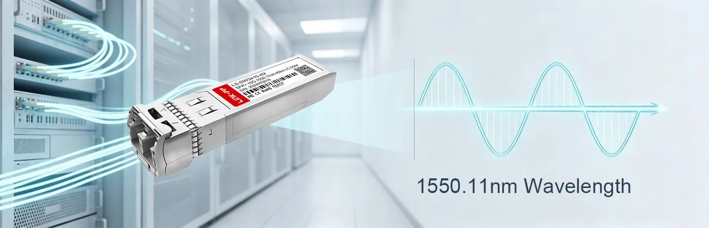 DWDM-SFP10G-50.12-I Module with 1550.11nm Wavelength