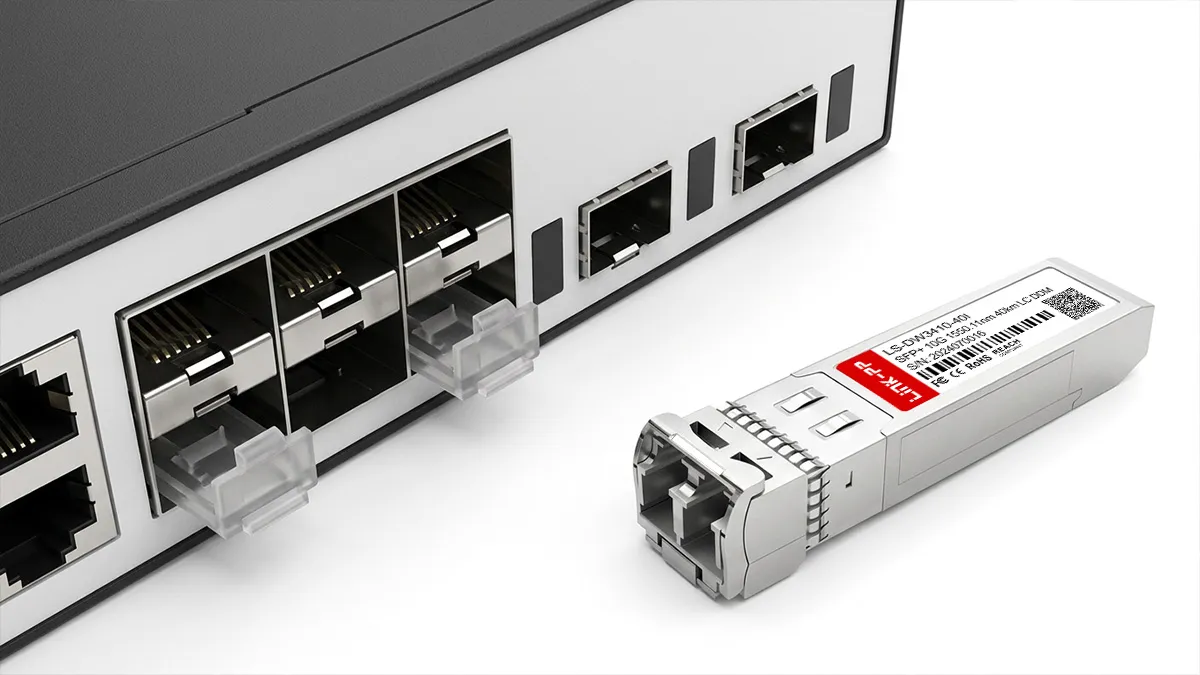 Compatível com Cisco DWDM-SFP10G-50.12-I LINK-PP Demonstração de uso de SFP+ 10G