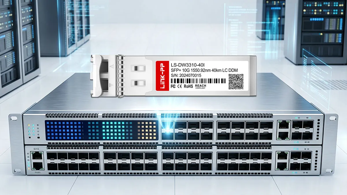 Cisco DWDM-SFP10G-50.92-I Compatible LINK-PP 10G SFP+ Optical Module