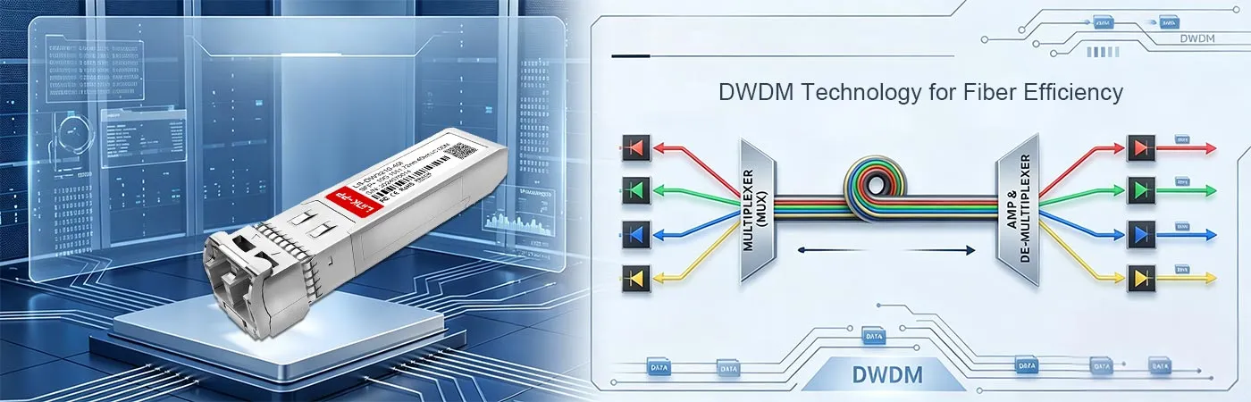 DW-SFP10G40-32-I Module with DWDM Technology for Fiber Efficiency