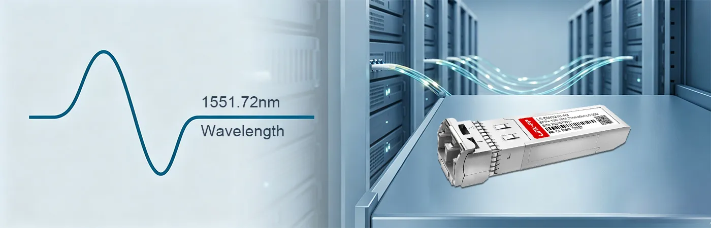 DW-SFP10G40-32-I Module with 1551.72nm Wavelength