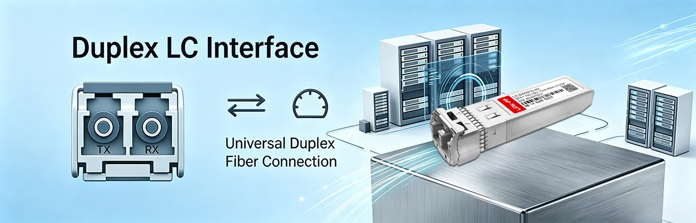 DW-SFP10G40-32-I Module with Duplex LC Interface