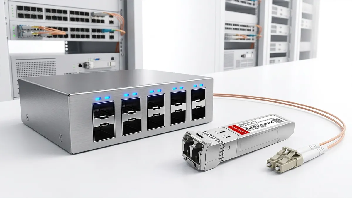 LINK-PP LS-DW3210-40I 10G SFP+ Usage Demonstration