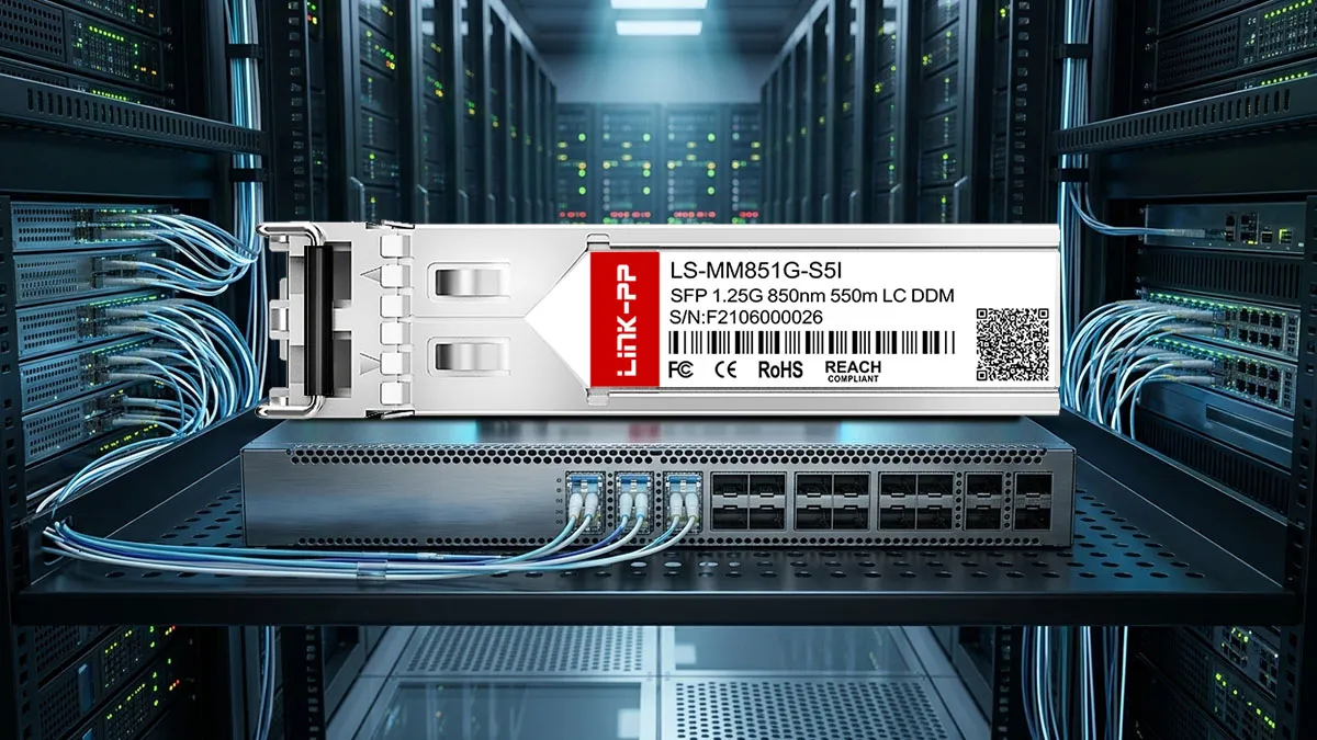 HW eSFP-GE-SX-MM850互換 LINK-PP 1G SFP光モジュール