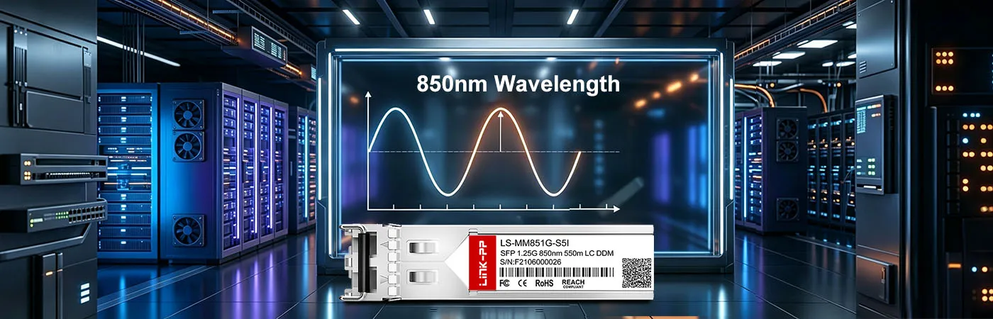 波長850nmのeSFP-GE-SX-MM850モジュール