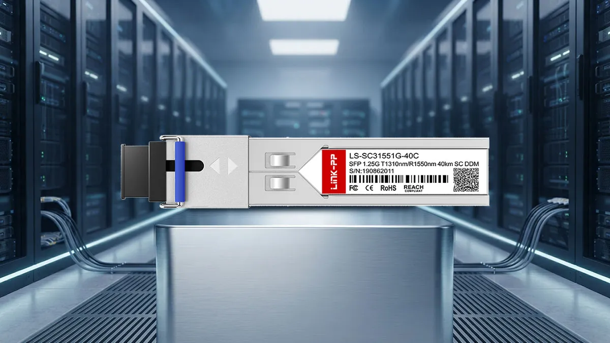 LINK-PP Especificações do SFP BiDi LS-SC31551G-40C 1G