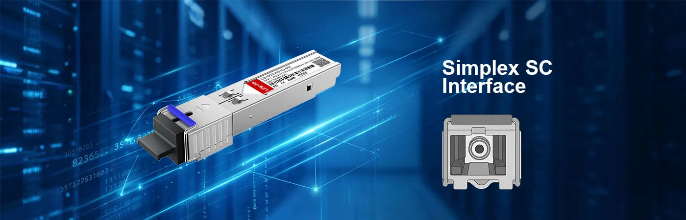 Módulo LS-SC31551G-40C com interface SC simplex