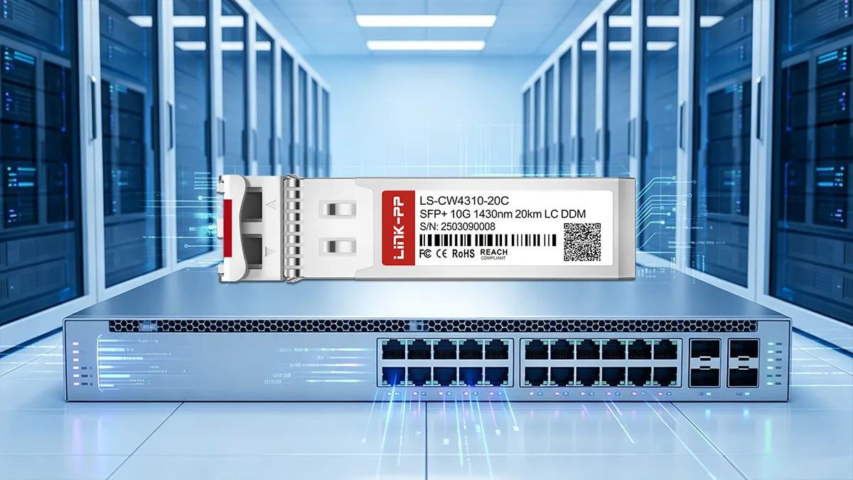 Juniper EX-SFP-10GE-CWE43-20 Compatible LINK-PP 10G SFP+ Optical Module