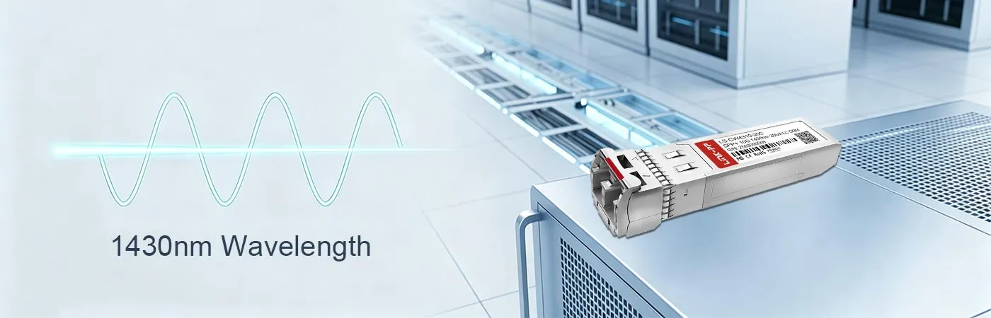 EX-SFP-10GE-CWE43-20 Module with 1430nm Wavelength