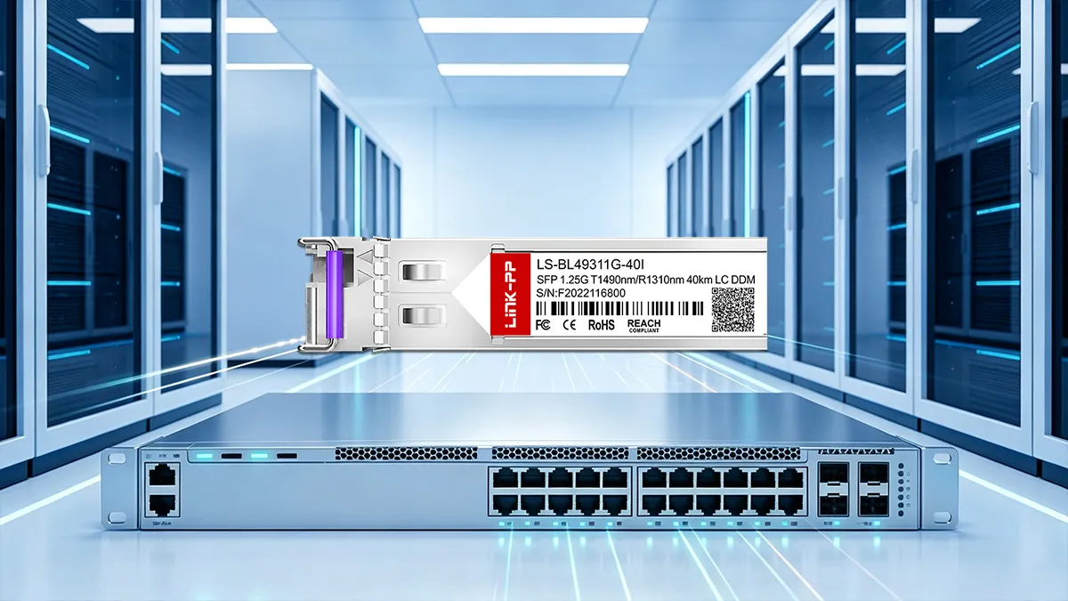 LINK-PP Modulo ottico SFP BiDi LS-BL49311G-40I da 1G