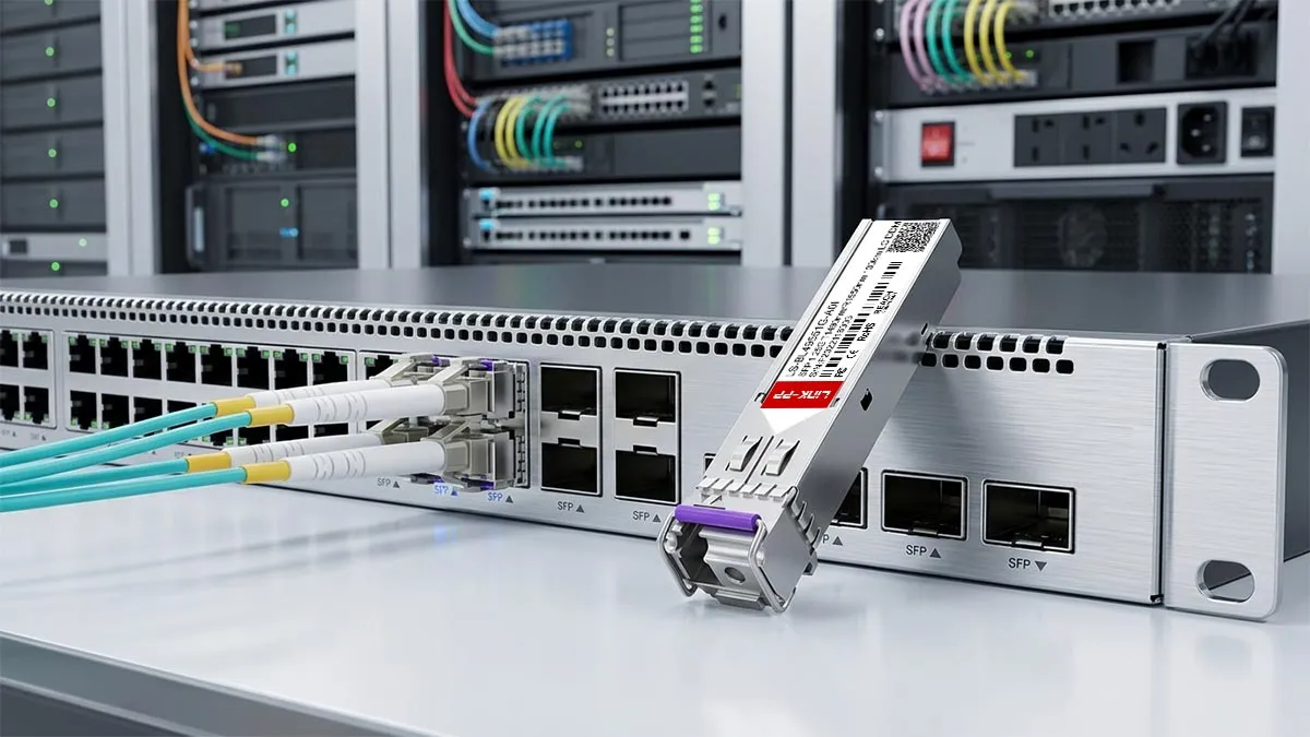 LINK-PP LS-BL49551G-A0I 1G BiDi SFP Usage Demonstration