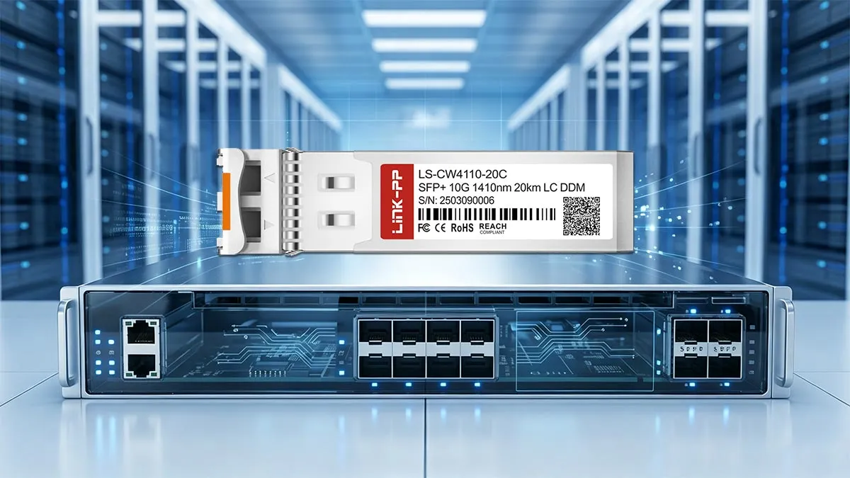 FS CWDM-SFP10G-20S Compatible LINK-PP 10G SFP+ Optical Module