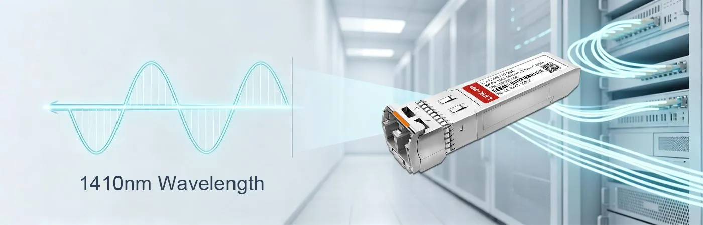 CWDM-SFP10G-20S Module with 1410nm Wavelength