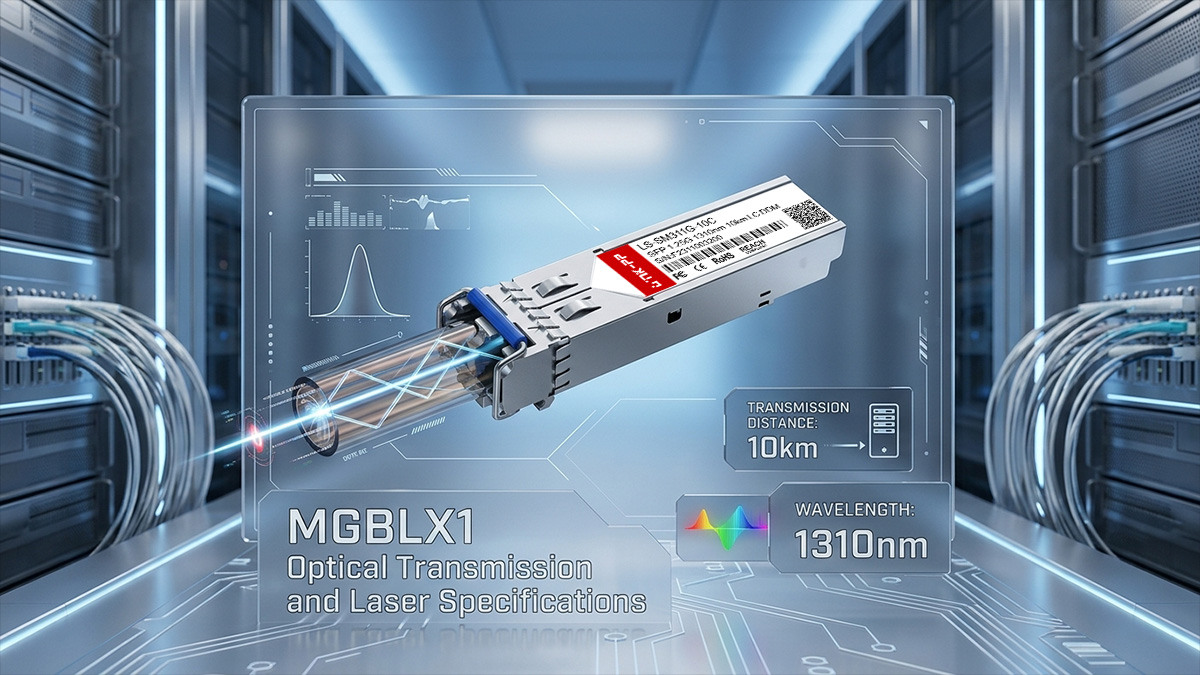 Optical Transmission and Laser Specifications of MGBLX1
