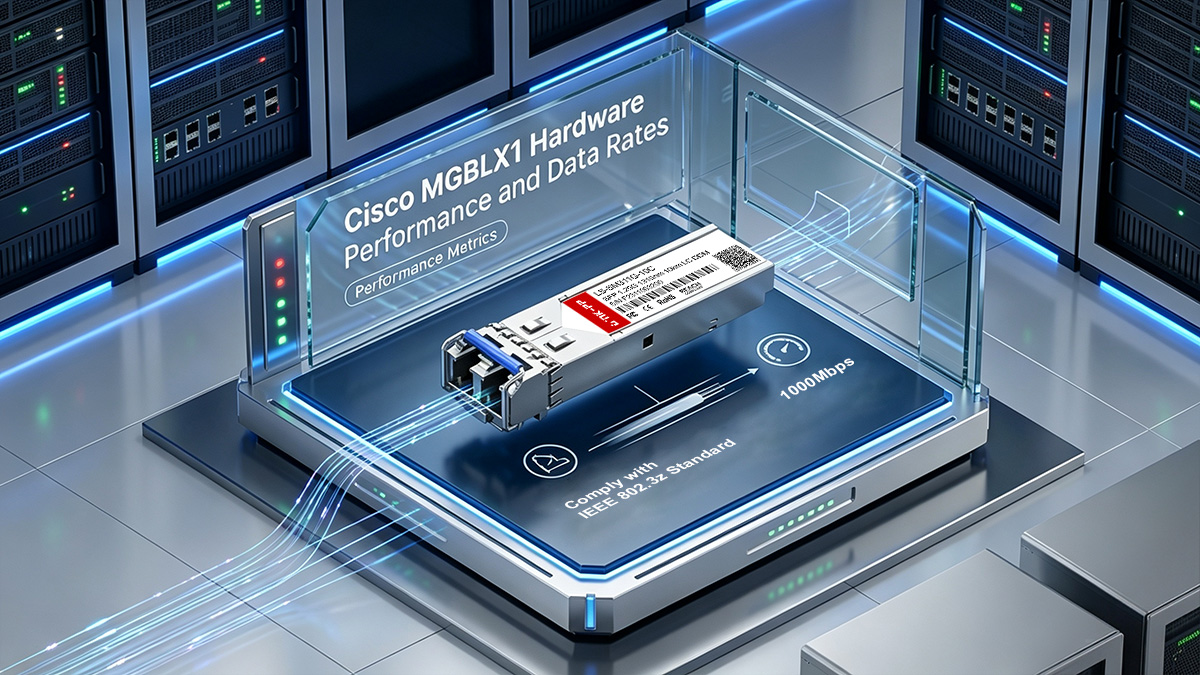 Cisco MGBLX1 Hardware Performance and Data Rates