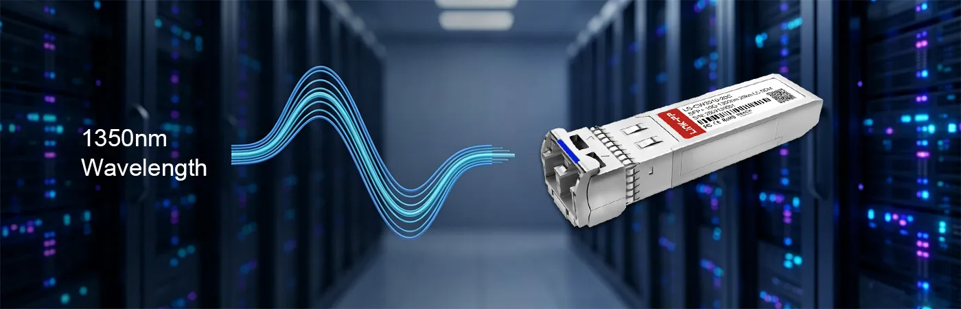 وحدة CWDM-SFP10G-20S بطول موجي 1350 نانومتر