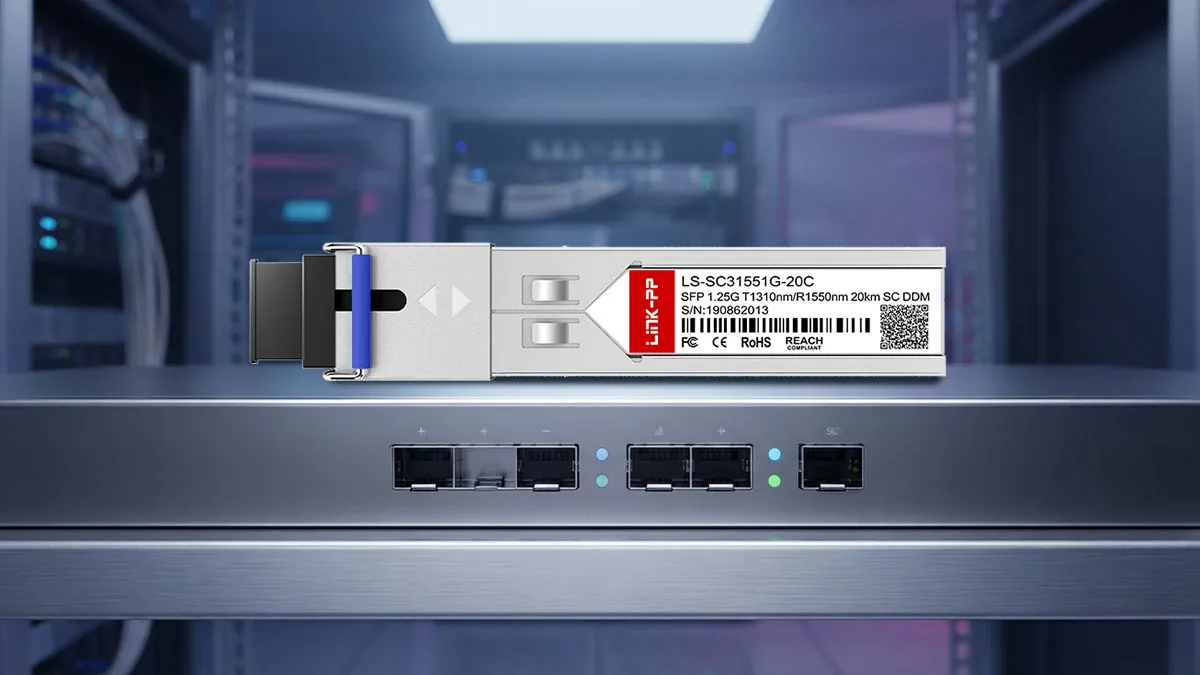 LINK-PP LS-SC31551G-20C 1G BiDi SFP Optical Module