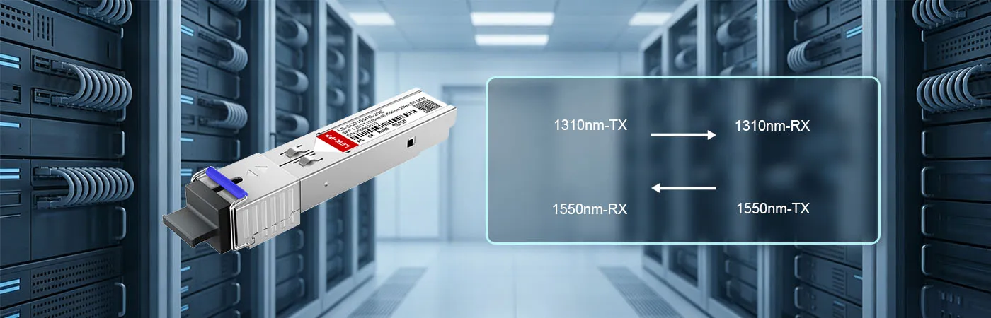 LS-SC31551G-20C Module with 1310nm-TX and 1550nm-RX Wavelength