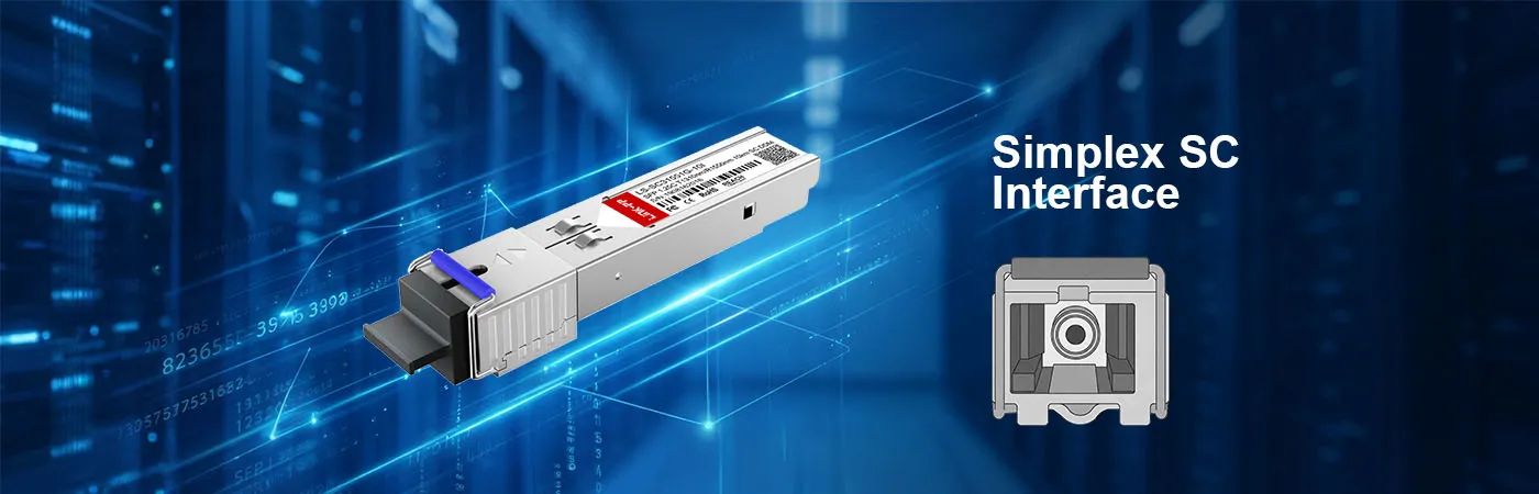 Módulo LS-SC31551G-10I com interface SC simplex