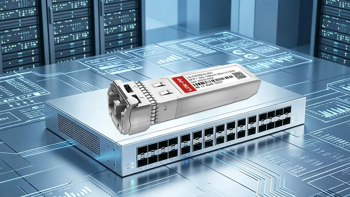 FS CWDM-SFP10G-20SP Compatible LINK-PP 10G SFP+ Optical Module