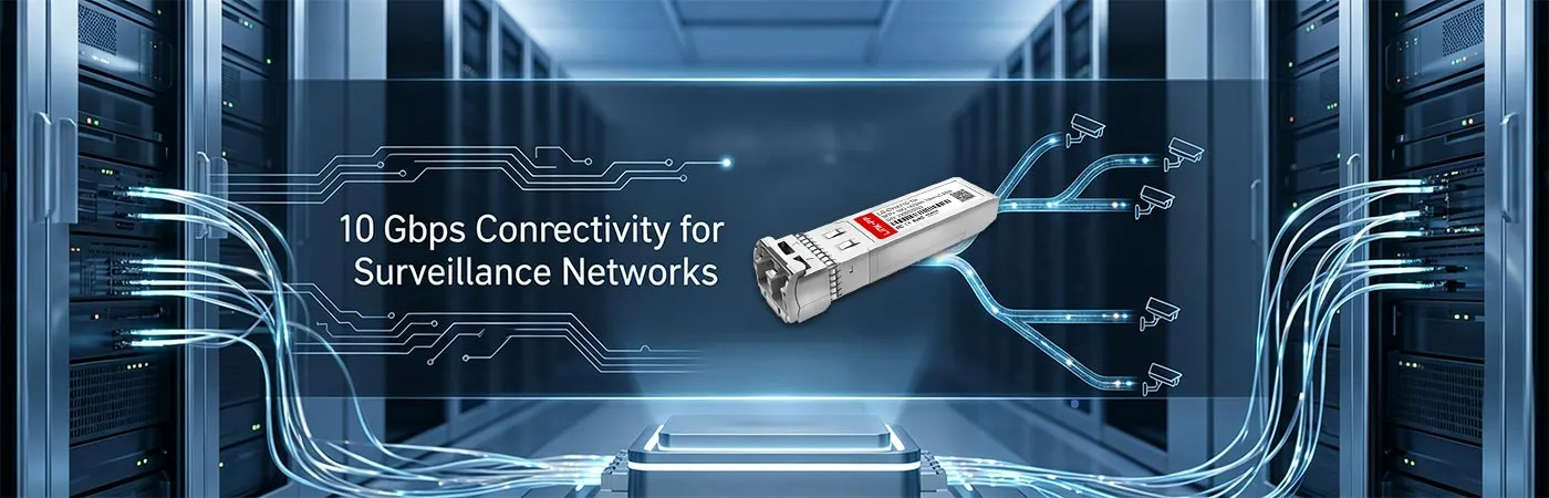 CW47-10GSFP-10-I: 10 Gbps Connectivity for Surveillance Networks