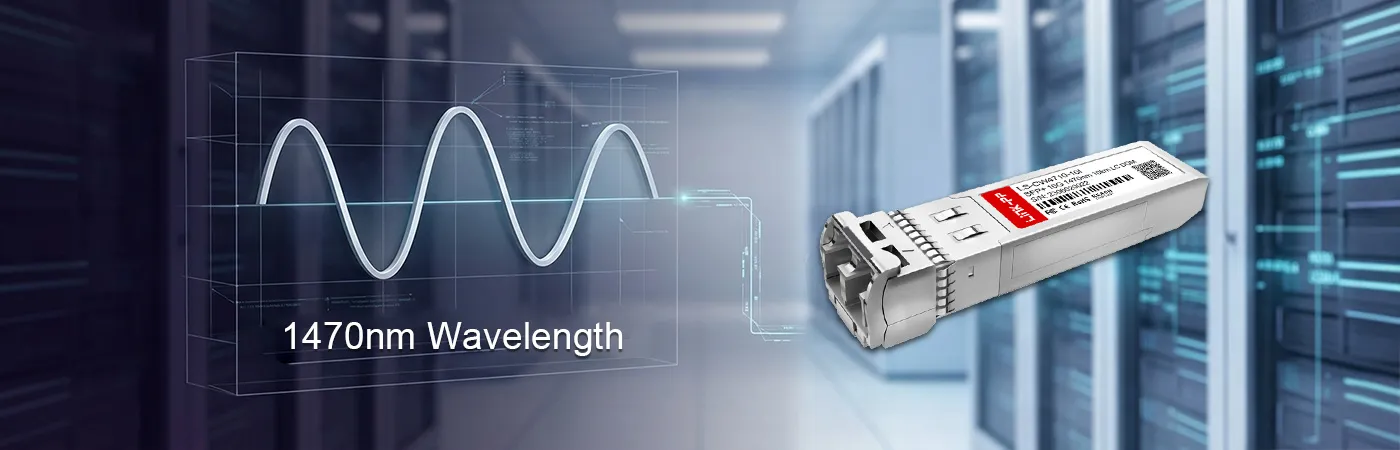 CW47-10GSFP-10-I Module with 1470nm Wavelength