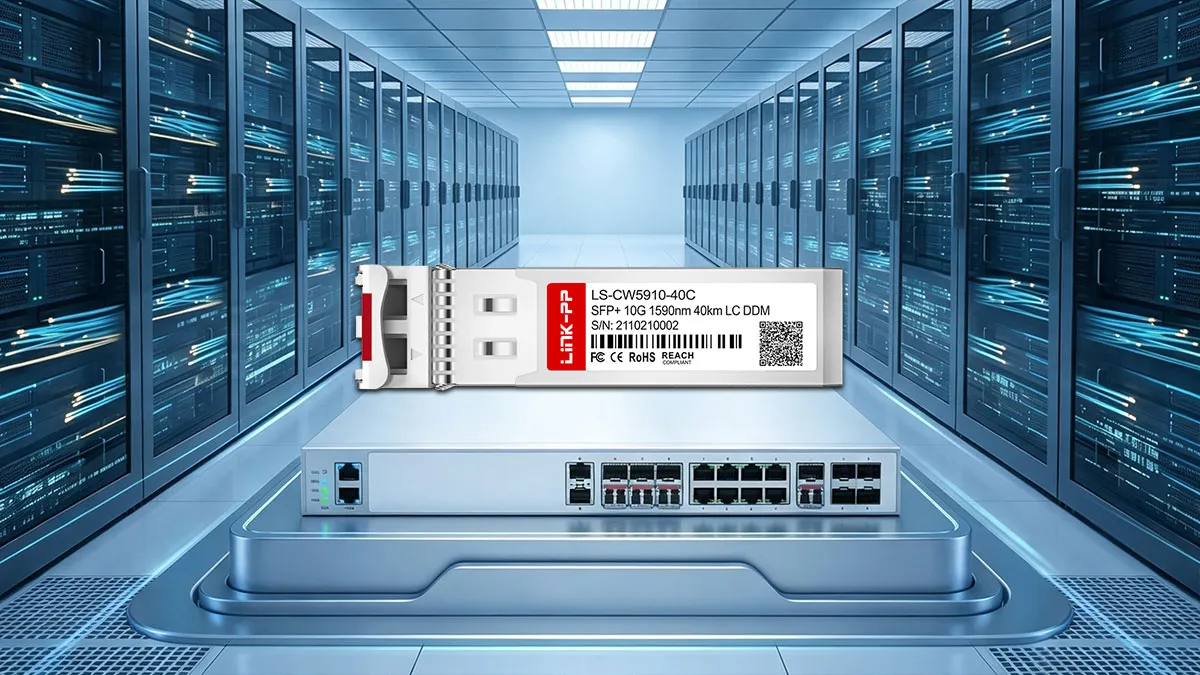 H3C CWDM-SFP10G-1590-40 Compatible LINK-PP 10G SFP+ Optical Module