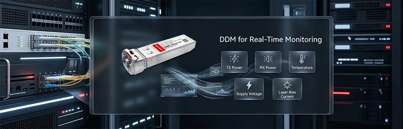 CWDM-SFP10G-1590-40 Module with DDM for Real-Time Monitoring