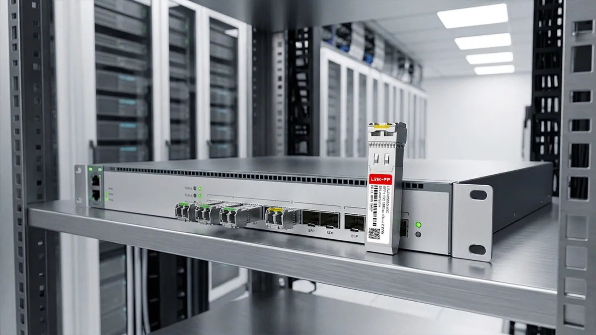 HPE CWDM-SFP10G-1550 Compatible LINK-PP 10G SFP+ Usage Demonstration