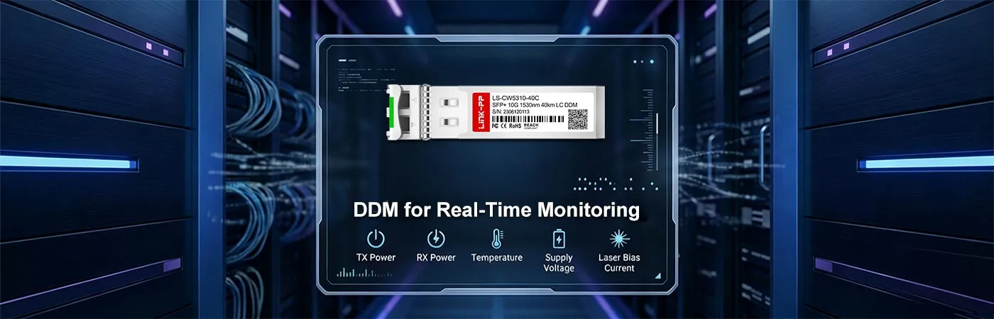 CW-SFP10G40-53 Module with DDM for Real-Time Monitoring