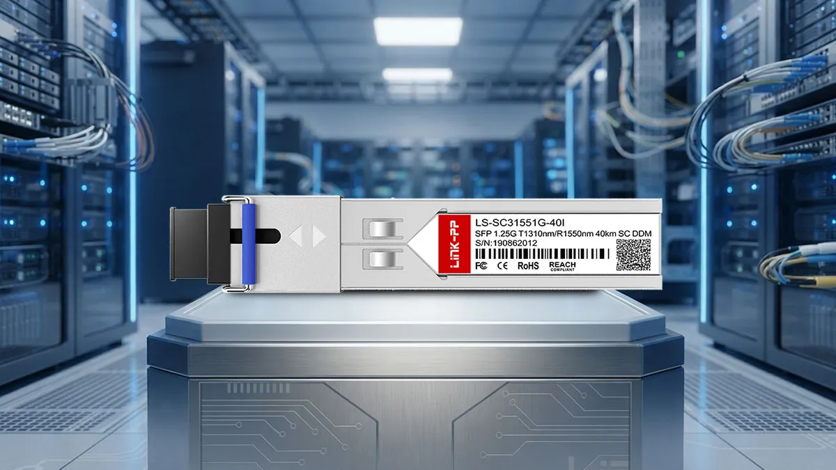 LINK-PP LS-SC31551G-40I 1.25G BiDi SFP Specifications