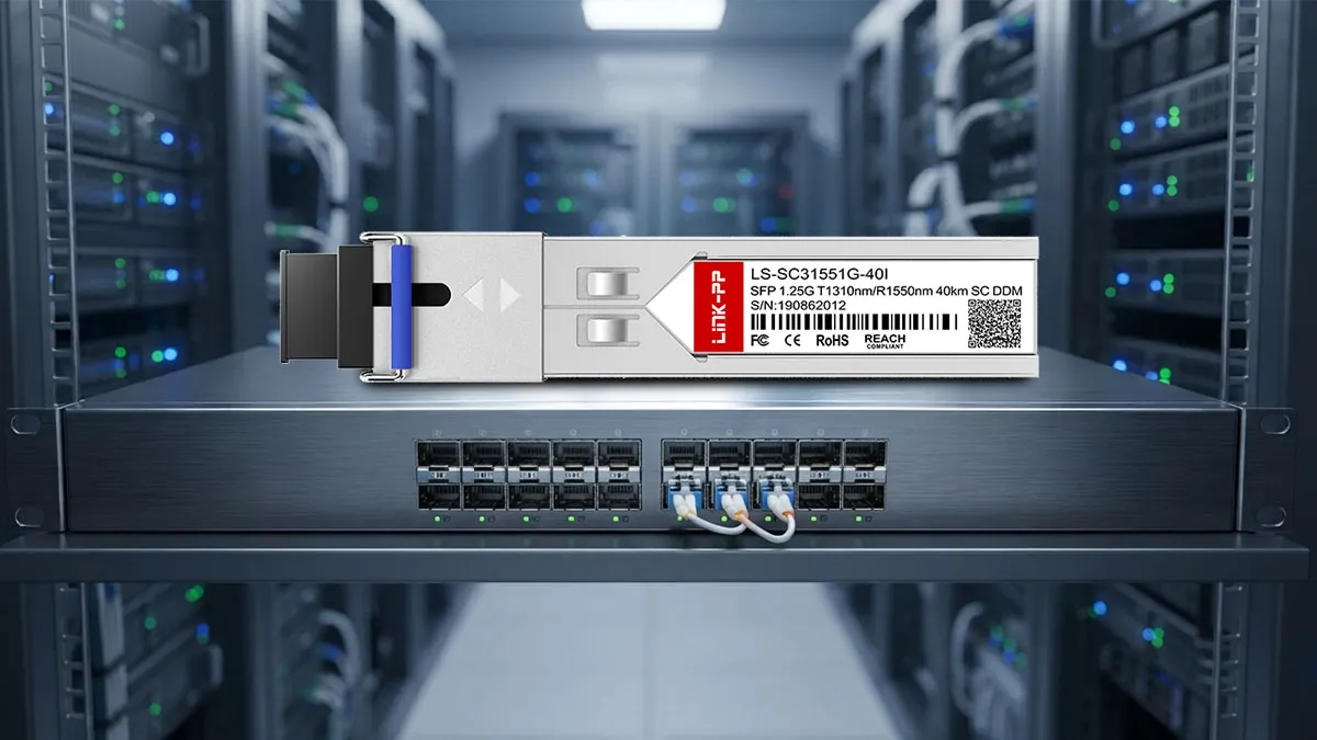 LINK-PP LS-SC31551G-40I 1.25G BiDi SFP Optical Module