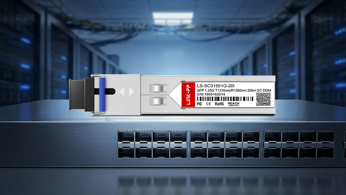 LINK-PP LS-SC31551G-20I 1G BiDi SFP Optical Module