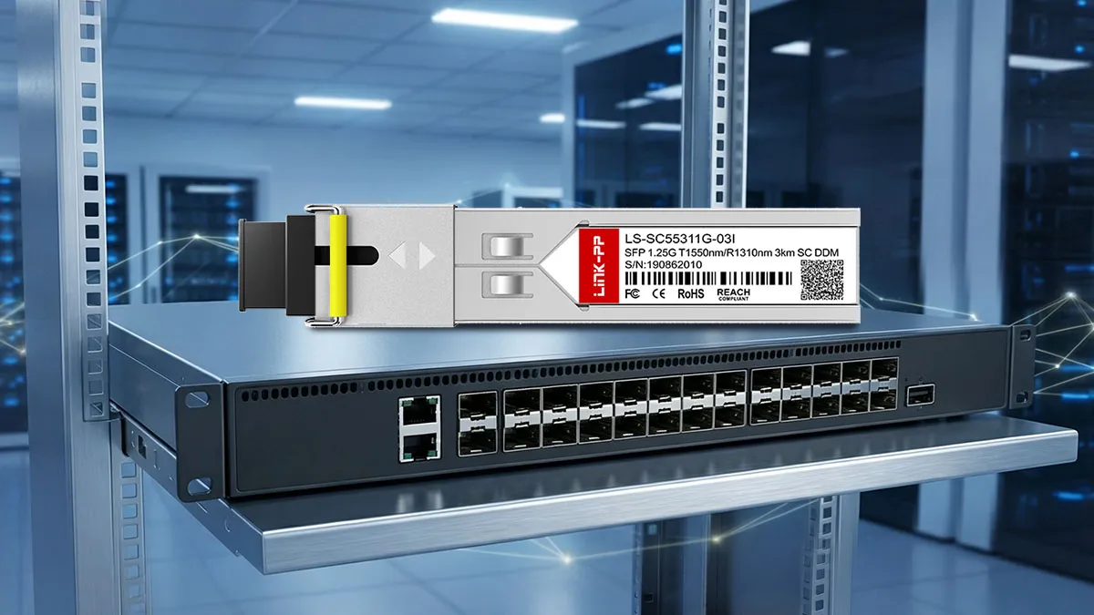 LINK-PP LS-SC55311G-03I 1G BiDi SFP Optical Module